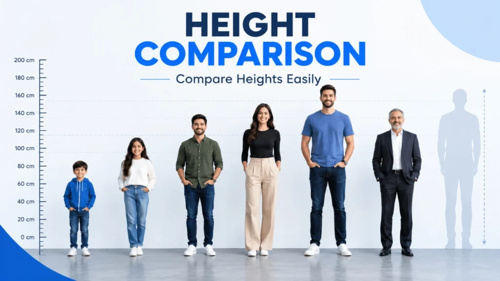 Height Comparison Chart